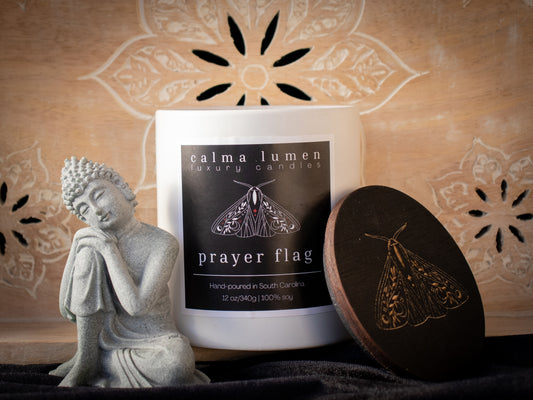 Prayer Flag Candle