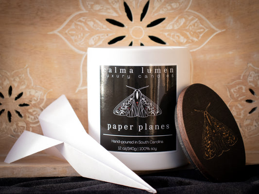 Paper Planes Candle